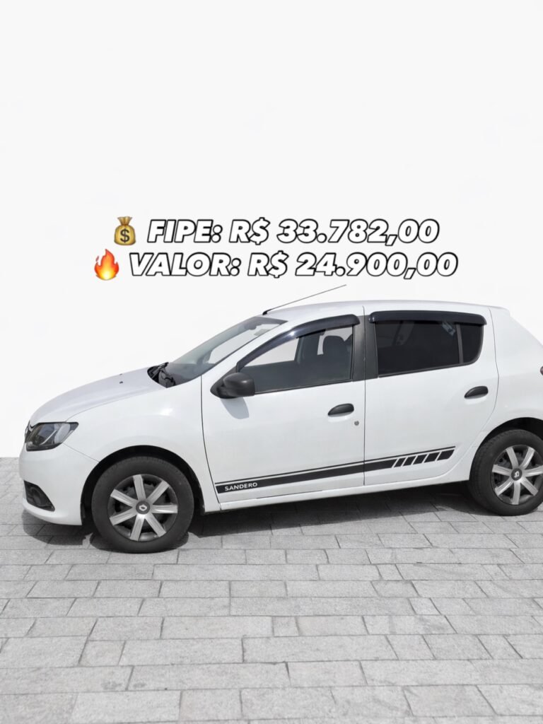 SANDERO AUTHENTIQUE PLUS 1.0 2016